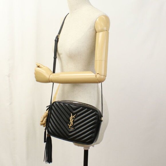 Saint Laurent Camera Bag Lou Shoulder Bag Leather - Picture 8 of 8